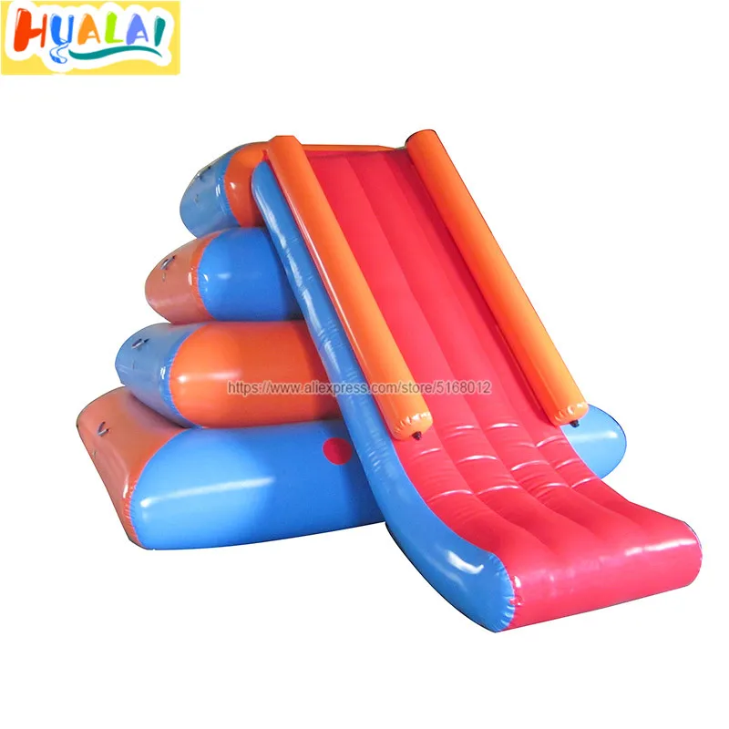 

summer giant water park inflatable water slide,inflatable sport games toys,pool sea water floating for Adult kids PVC 6x3x2m