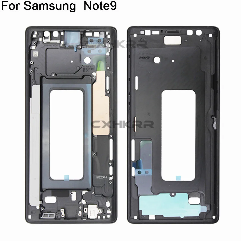 Для samsung Note8 Note9 ободок средней рамки Корпуса Пластина Крышка Ремонт для samsung Galaxy Note 8 N950 Note 9 N960 крышка