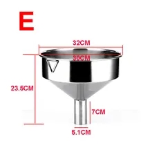 Большая Воронка Из Нержавеющей Стали, металлическая воронка для вина, топливная воронка, большая, очень большая, 31,5 см