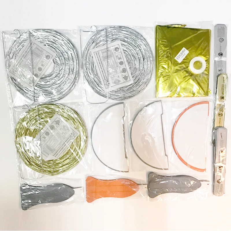 28 шт./лот вечерние шары из фольги в мусульманском стиле с Луной и звездой фонарики