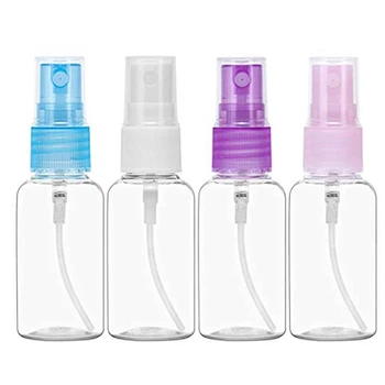 

Random Color 30Ml Portable Refillable Plastic Fine Mist Perfume Make Up Clear Empty Spray Sprayer Bottle(10Pcs)