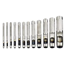 12 шт./компл. полый Дырокол 3-16 мм кожи Пластик резак шайба прокладка Наборы LB88