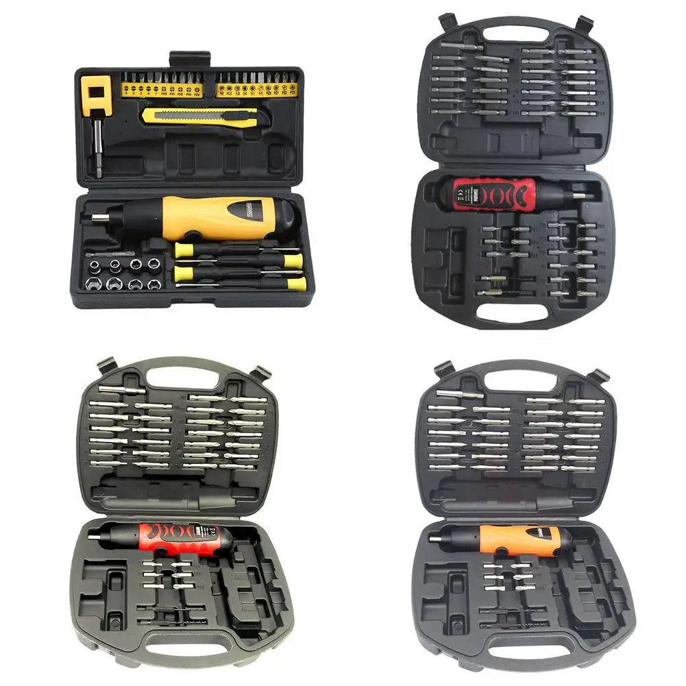 

Cordless Electric Screwdriver with Bits Screwdriver and Bit Kit Screwdriver Set of Screw Driver Bit Set Multi-function Precision