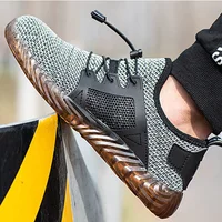 Unisex Ultralight Steel Toe Work Shoes