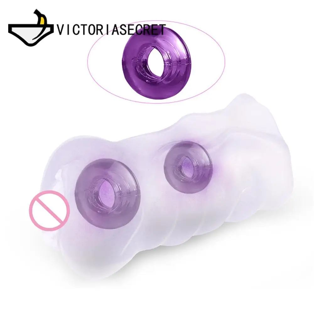 Soft Transparent silicone Sex Doll Male Masturbator 3D vagina Sex toys for men fake pussy licking Adult Toy Masturbating device