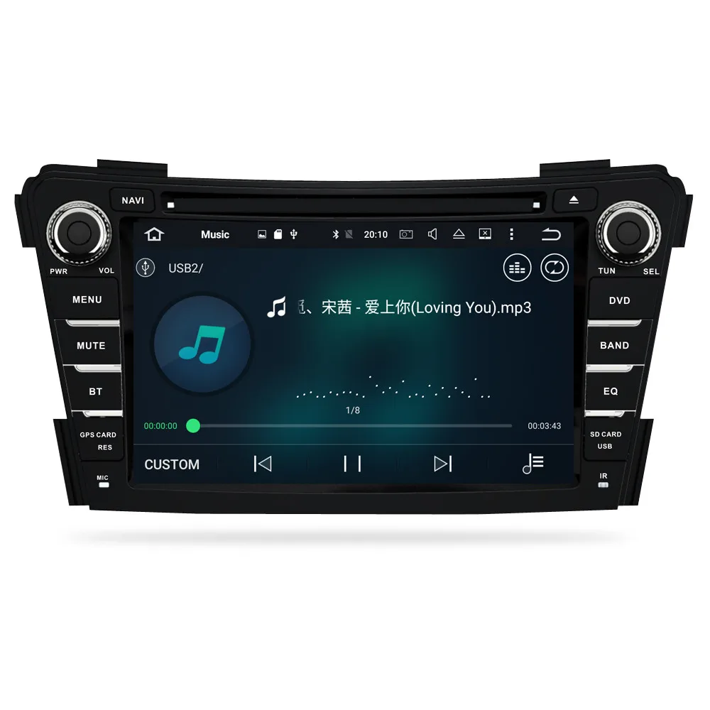 4G ram Android 9,0 автомобильный Радио dvd-плеер навигация для hyundai i40 2011- wifi Bluetooth gps Видео Мультимедиа Стерео 64G rom