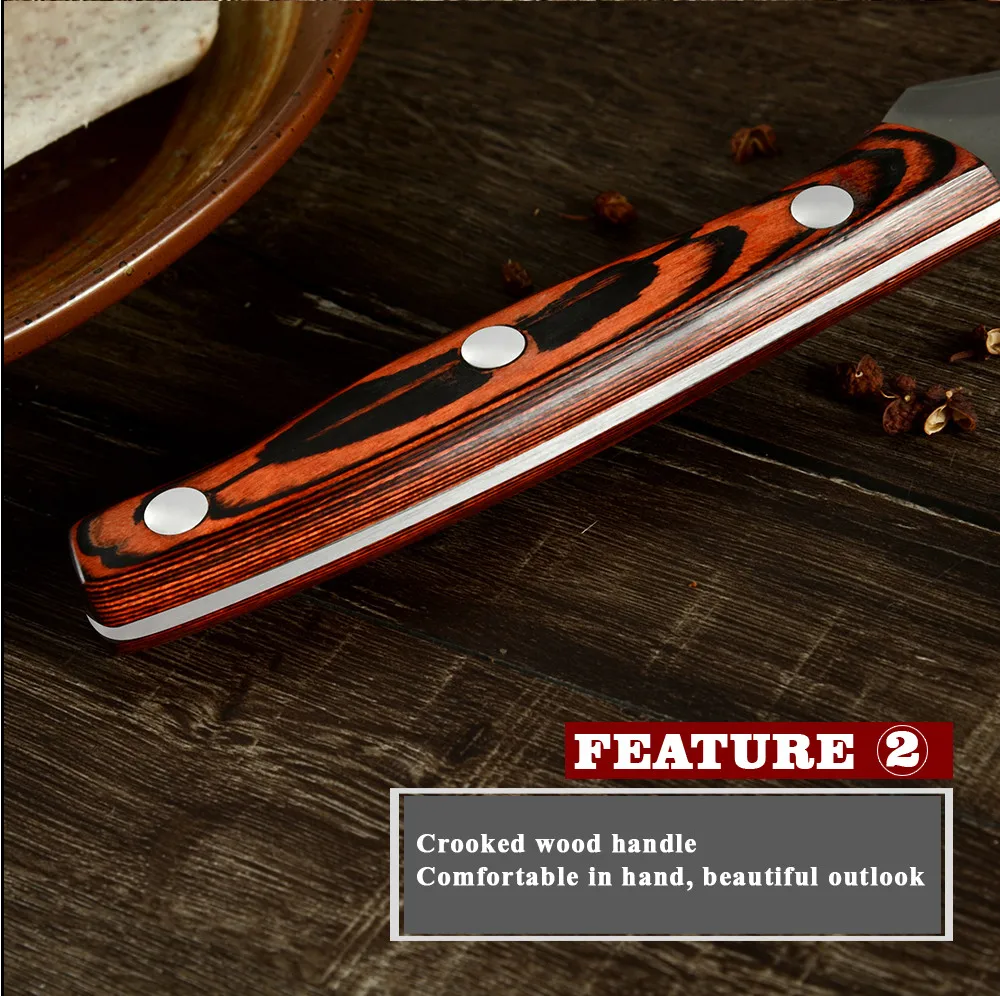 红彩木三钢钉花纹剔骨六寸英_10