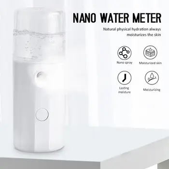 

Moisturizing Face Steamer 40ml Nano Face Humidifier Professional Face Sprayer Portable USB Facial Humidifier Sprayer Mist Spray