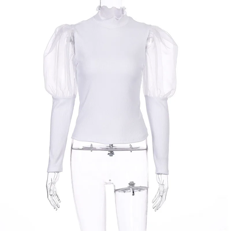 puff long sleeve shirt women05