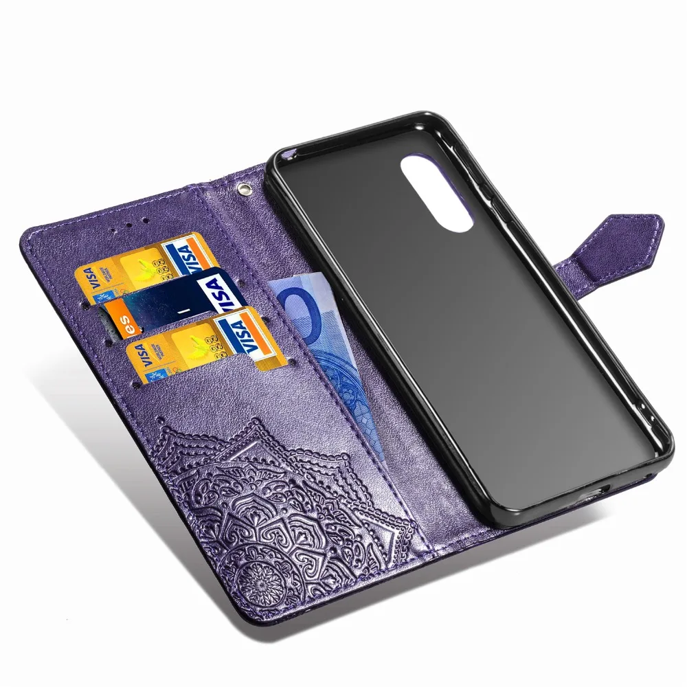 Для Coque Sharp Aquos Sense 3 Plus чехол Роскошный чехол для телефона из искусственной кожи защитный чехол для Sharp Aquos Sense3 Plus чехол Capa