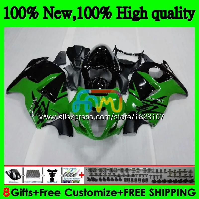 Корпус для SUZUKI Hayabusa GSXR 1300 GSXR1300 96 97 98 99 01 48BS. 29 цвета: зеленый, черный GSXR-1300 1996 1997 1998 1999 2000 2001 обтекатель