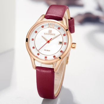 

NAVIFORCE Watches Top Luxury Brand Women Fashion Quartz Watch Ladies Casual Waterproof Wristwatch Female Clock Relogio Feminino