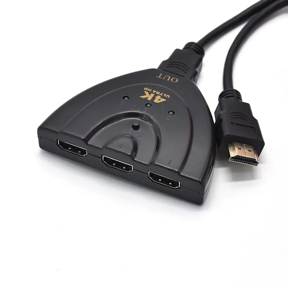 3 в 1 выход HDMI концентратор переходник разветвитель с Micro USB порт питания Компьютерные аксессуары USB многофункциональный тип