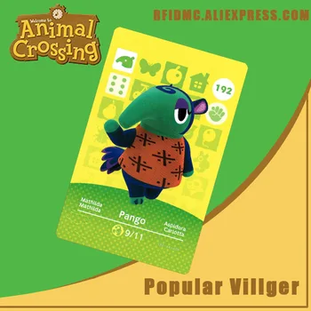 

192 Pango Animal Crossing Card Amiibo for New Horizons