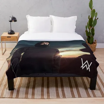 

Alan Walker Throw Blanket Soft Sherpa Blanket Bed Sheet Single Knee Blanket Office Nap Blanket