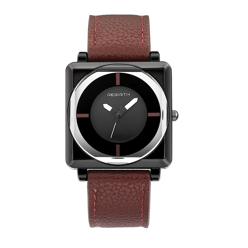

Rebirth Li bo fu Watch Re116 Quartz Waterproof Belt Watch