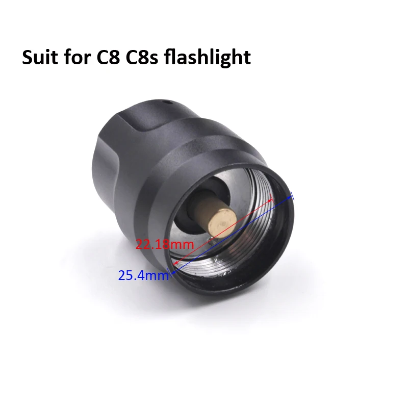 Flashlight Switch Parts WF-501B WF-501A WF-502B C8 C8s C12 Replacement Button Tail Switch
