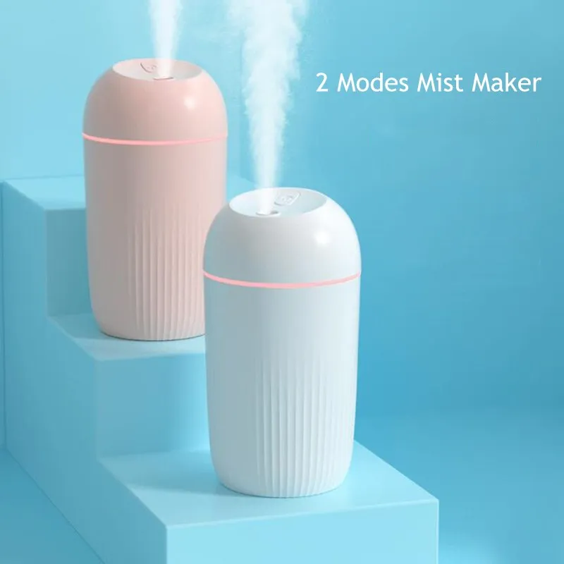 

New 420ml Cute Egg USB Air Humidifier Ultrasonic Car Humidifiers Mist Maker with LED Night Lamps Mini Office Air Purifier