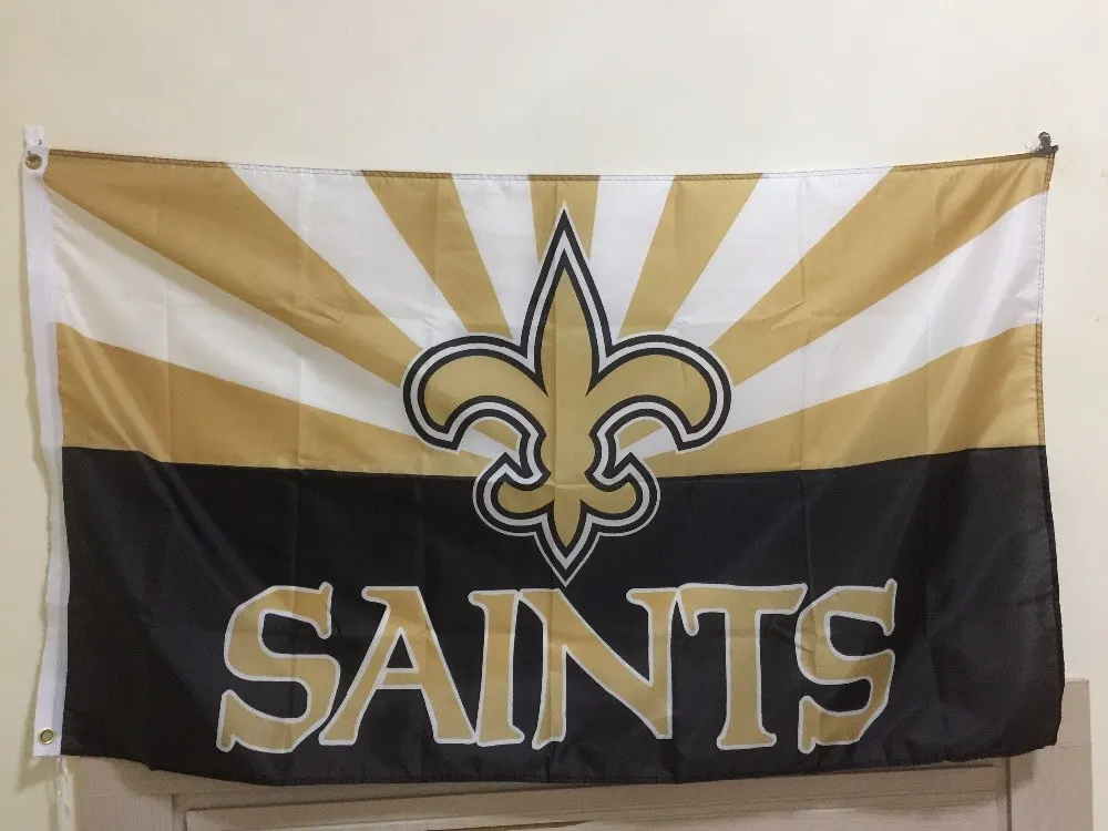 3ft x 5ft3 x5ft Топ ontwerp Орлеан Святой vlag баннер, флаг печати баннер, флаг из полиэстера Размеры 150*90 см