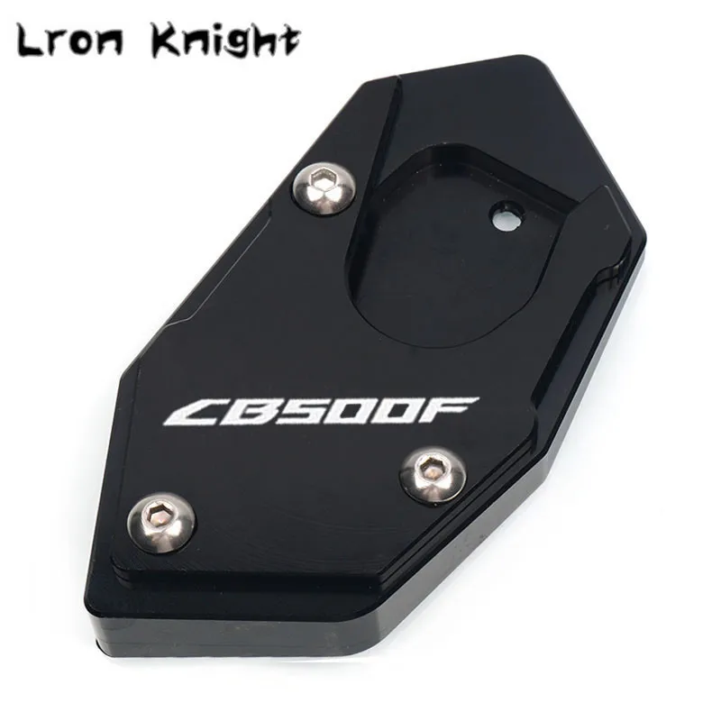 For HONDA CB500X CB500F CB 500X CB 500F CB500 X / F Motorcycle CNC Kickstand Foot Side Stand Extension Pad Support Plate Enlarge motorcycle kickstand extender motorcycle kickstand pad motorcycle kickstand