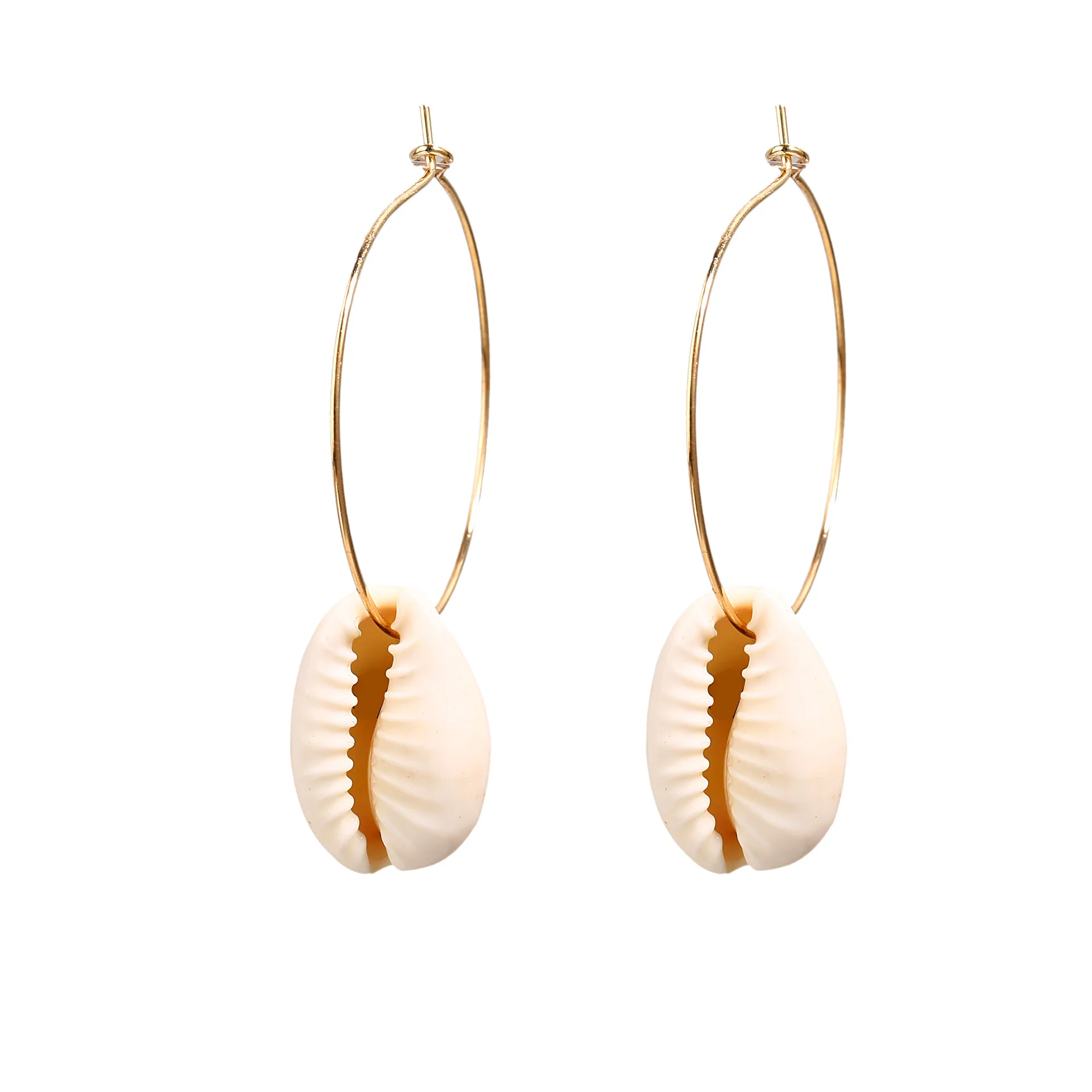 New Exaggerated Sea Shell Pendant Earrings Woman Bijoux Marine Series Statement Gift Jewelry Bohemian Fashion Gifts | Украшения и