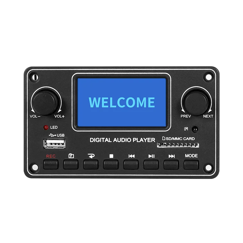 Audio MP3 Player Bluetooth MP3 Decoder Audio Decoder Board TDM157 MP3 Player Decoder Board High Quality Digital Audio Player USB SD Bluetooth FM Music Module