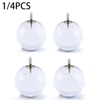 

1/4PCS Furniture Transparent Crystal Foot Dining Chair Foot Plexiglass Sofa Leg Cabinet Foot Bed Foot Furniture Accessories