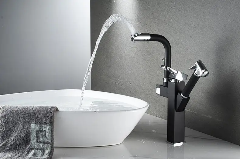Черный De Parede Wasserhahn Griferia Para Lavamanos Robinet воды мускул Grifo Lavabo кран Torneira Banheiro ванная комната Sasin кран