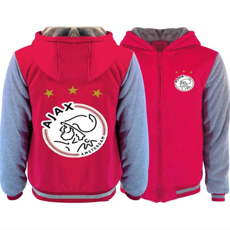 11 Новинка, Ajax, толстая толстовка на молнии, зимняя, флисовая, теплая, для женщин и мужчин, худи, подкладка, пальто, толстовка, куртка, Ajax, толстовки - Цвет: 11