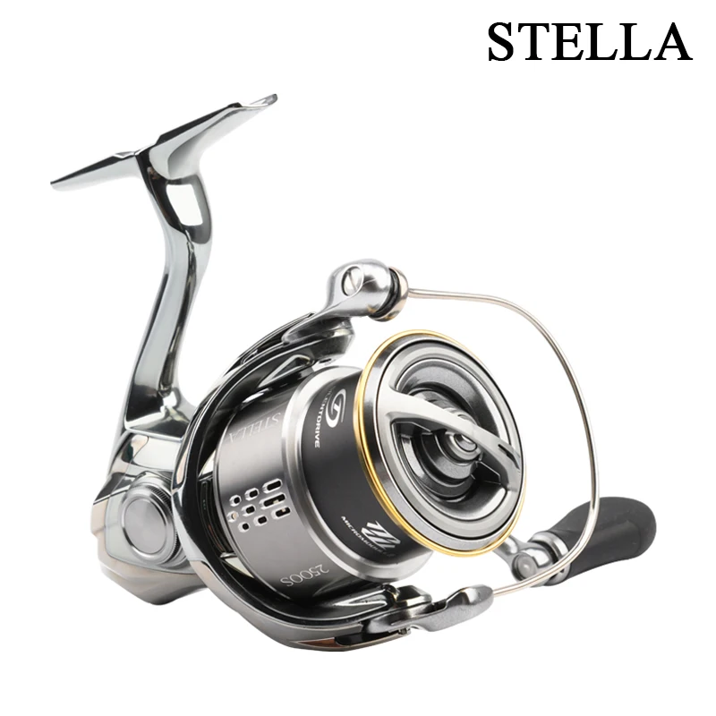 SHIMANO STELLA Spinning Reel 1000 C2000S 2500 C3000 4000 C5000HG High Gear  Ratio SILENT DRIVE Saltwater Spinning Fishing Reel - AliExpress