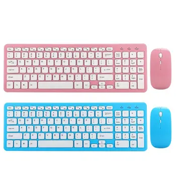 

Wireless Keyboard Mouse Combo Wireless Mouse Keyboard Set Office Gaming for Notebook Computer 3-Speed Micro Receiver