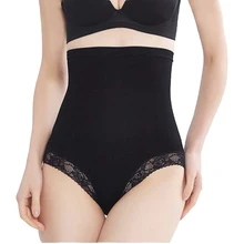 Сексуальные женские трусики с высокой талией, бесшовные трусики с регулировкой живота, Корректирующее белье для тела, дышащий живот для похудения, нижнее белье, тренажер для талии