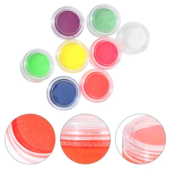 

8pcs Decorative Useful Body Painting Pigments Body Paints for Halloween Carnival Show
