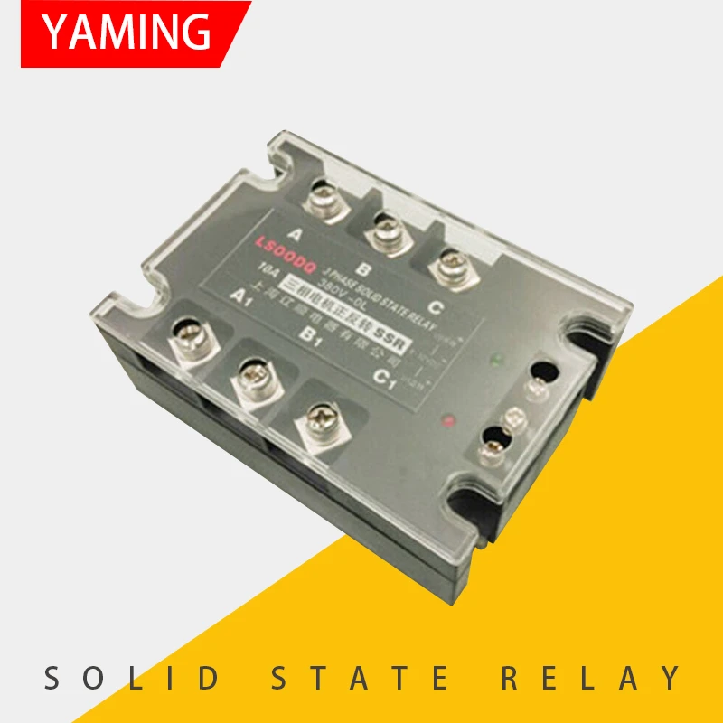 Solid State Relay LSR 3ZF 10A Three phase Motor Reversible Six Screws