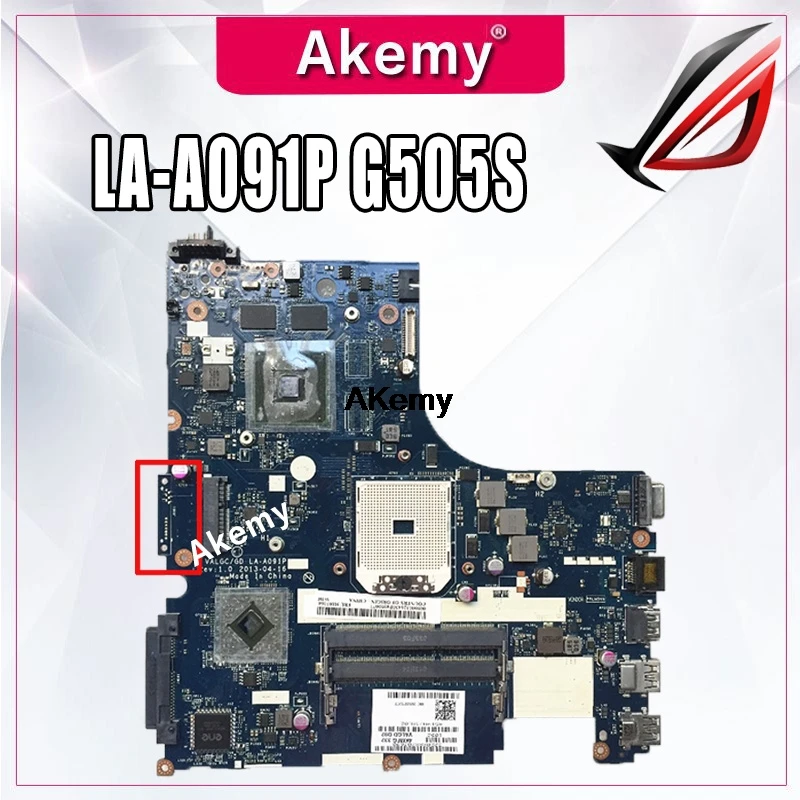 

For Lenovo G505S notebook motherboard LA-A091P full test free delivery