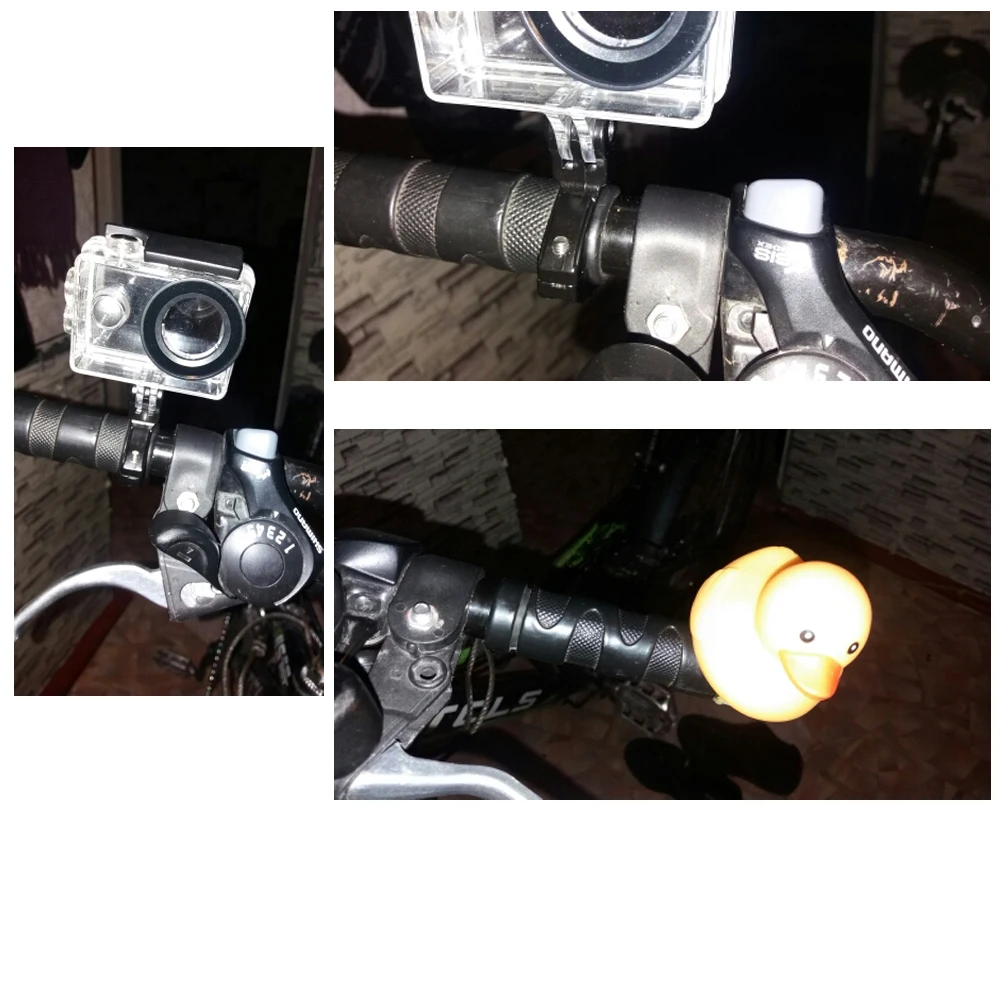 Metal Bike Handlebar Mount for Gopro 9 8 7 6 5 Yi 4K Sj7 DJI OSMO AKASO CAMPARK,Go Pro Accessories Action Camera Bicycle Clamp