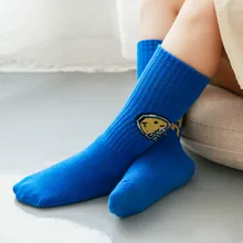 19 осень и зима стиль fa guo xiao lian детские чулки носки без пятки для похудения милые детские носки с рисунками