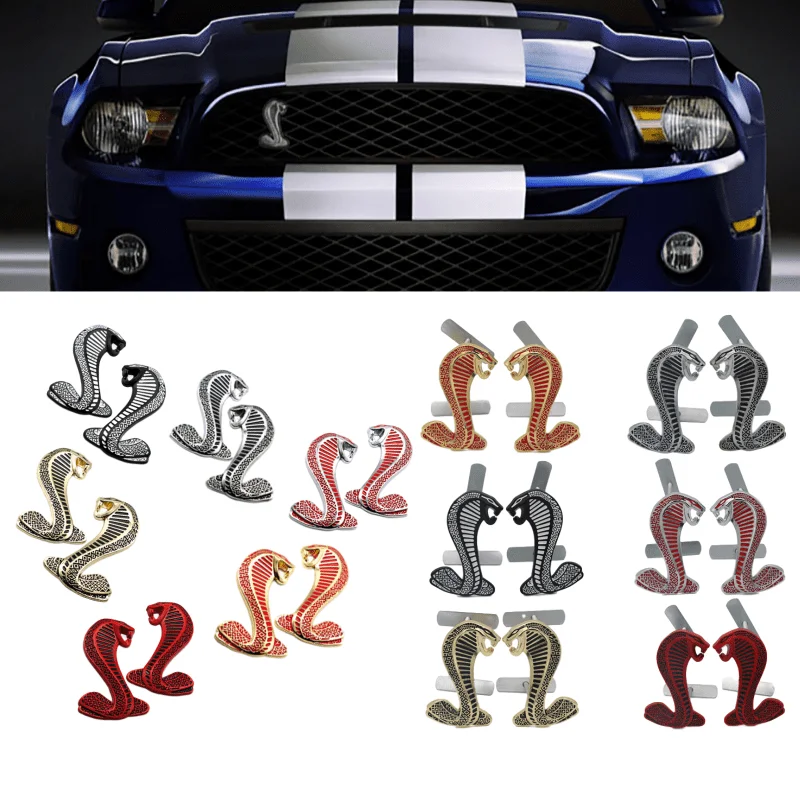 Логотип для Ford SHELBY F150 Mondeo Mustang v6 Focus 3 автомобильные наклейки передняя решетка
