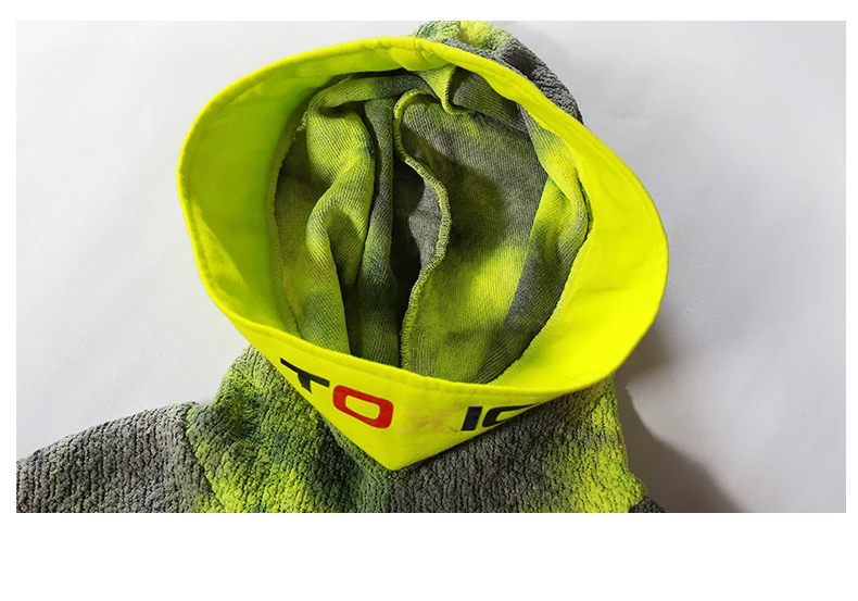 SEVEYFAN Harajuku толстовки в стиле хип-хоп с принтом «Tie Dye», модная уличная одежда большого размера, пуловер, толстовки с высоким воротом, мужские толстовки R3224