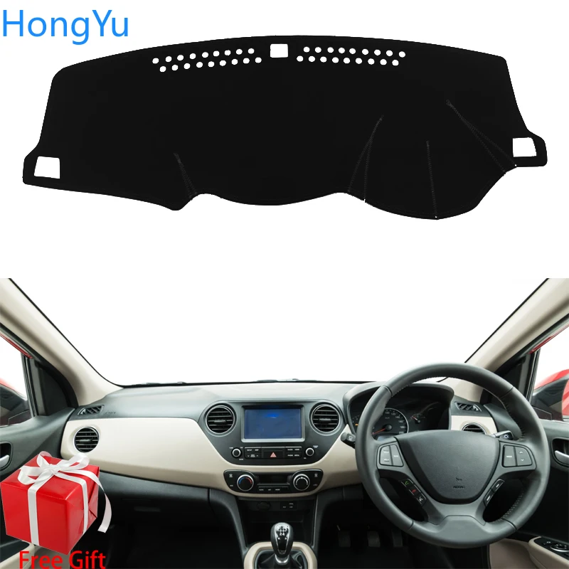 Skup Dla Hyundai Grand i10 2013 2017 prawo akcesoria napędowe samochód samochód panel deski rozdzielczej pad pad dywan deski rozdzielczej wewnątrz pad