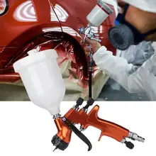 2,5-3.5cfm сопло 600 мл мини распылитель краски воздуха 2,5 бар Аэрограф, пистолет-распылитель для краски ing автомобильный краскопульт Аэрограф 1,3 мм Калибр