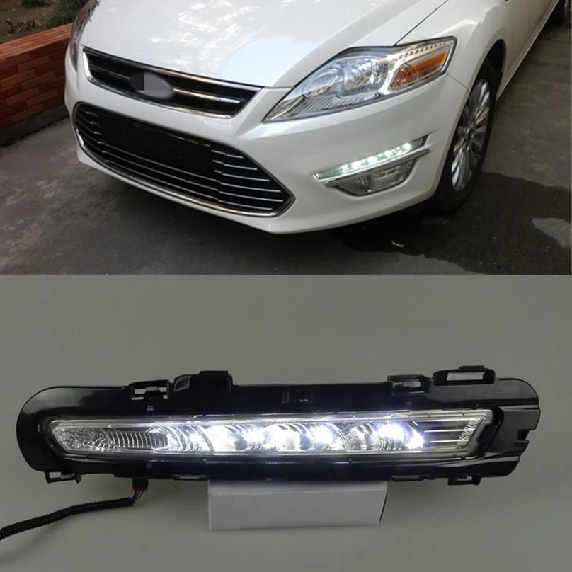 DRL Вождения освещают светильник противотуманная фара реле 12V Дневной желтый