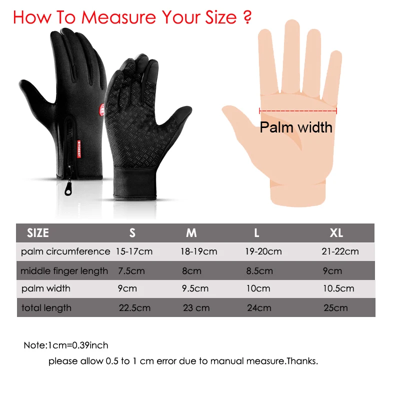 Fishing Gloves Full Finger Neoprene PU