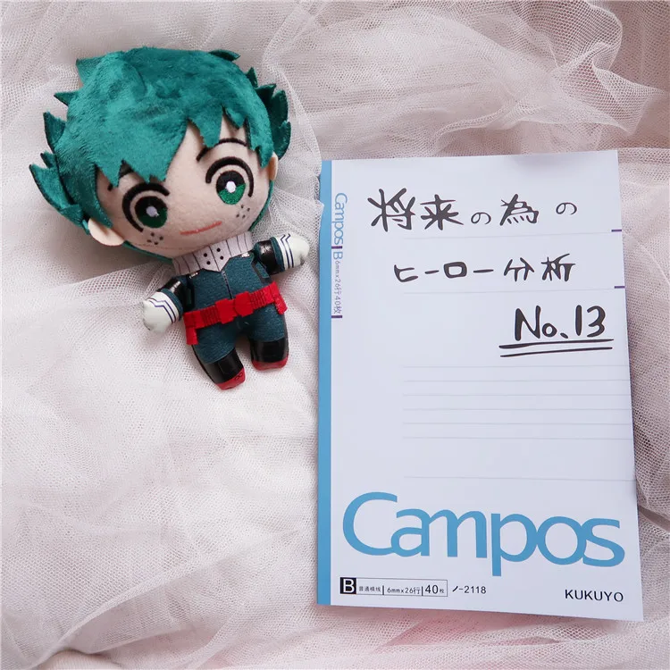 Action Deku Cosplay Accessories Notebook Diary Analysis for Future Hero No.13 with Signatures of ALL MIGHT Gift For Students Toy | Игрушки и