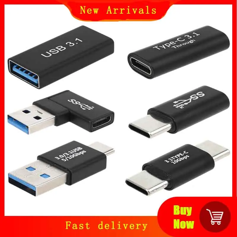 Usb To Type C Adapter OTG Adapter Type C Adapter Universal Type C to USB 3.0 Male Female Adapter OTG USB C to Type Male Female Charge Data Converter Connector