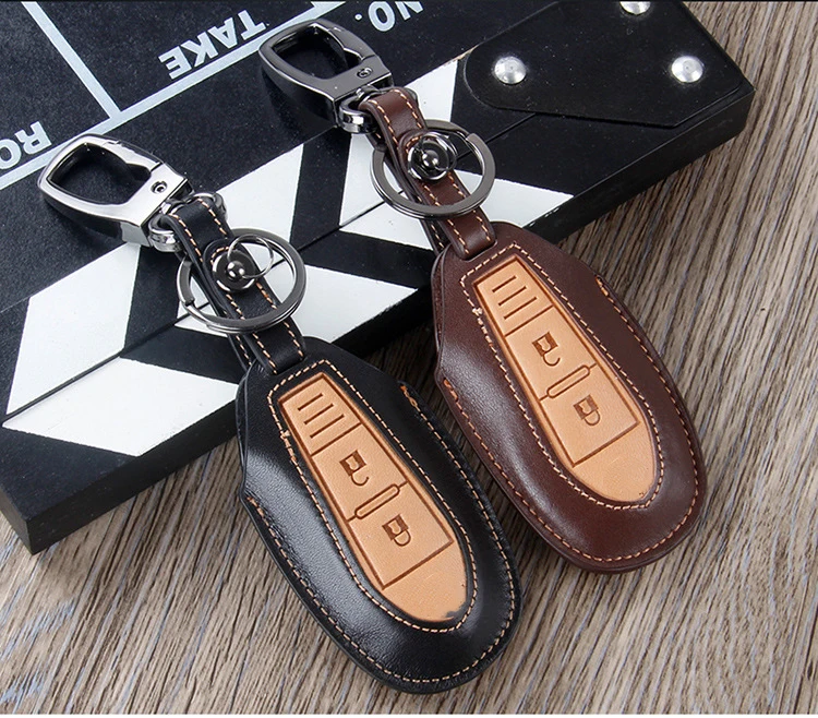 

Smart Car Key Case Key Case Keychain, for Suzuki Snapway Fengyu Qiyue Vitra Leather Remote Control Case Protected Car Key Case