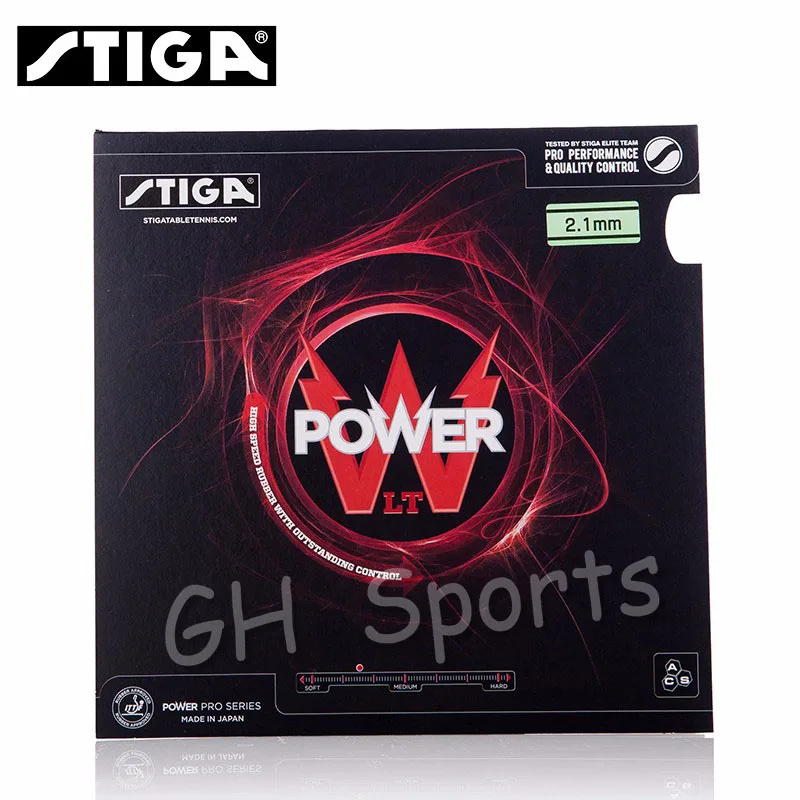 

STIGA POWER LT Table Tennis Rubber Pimples In With Tenis Sponge Ping Pong Tenis De Mesa