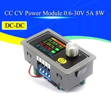 Buck – convertisseur Boost CC CV DC-DC-36V 5A, Module d'alimentation réglable, variable d'alimentation régulée en laboratoire, 0.6