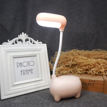 

Sleeping Decoration LED Table Lamp Learning Kids Bedroom Bedside Reading USB Charging Dinosaur Shape Living Room Night Light