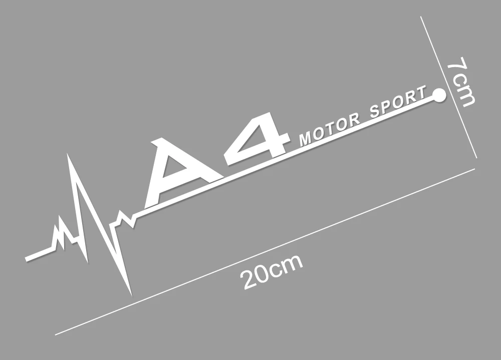 2 шт. автомобильные наклейки на боковое окно для Audi A4 B5 B6 B7 B8 B9 Пленительные светоотражающие наклейки ПВХ графические Автомобильные украшения аксессуары